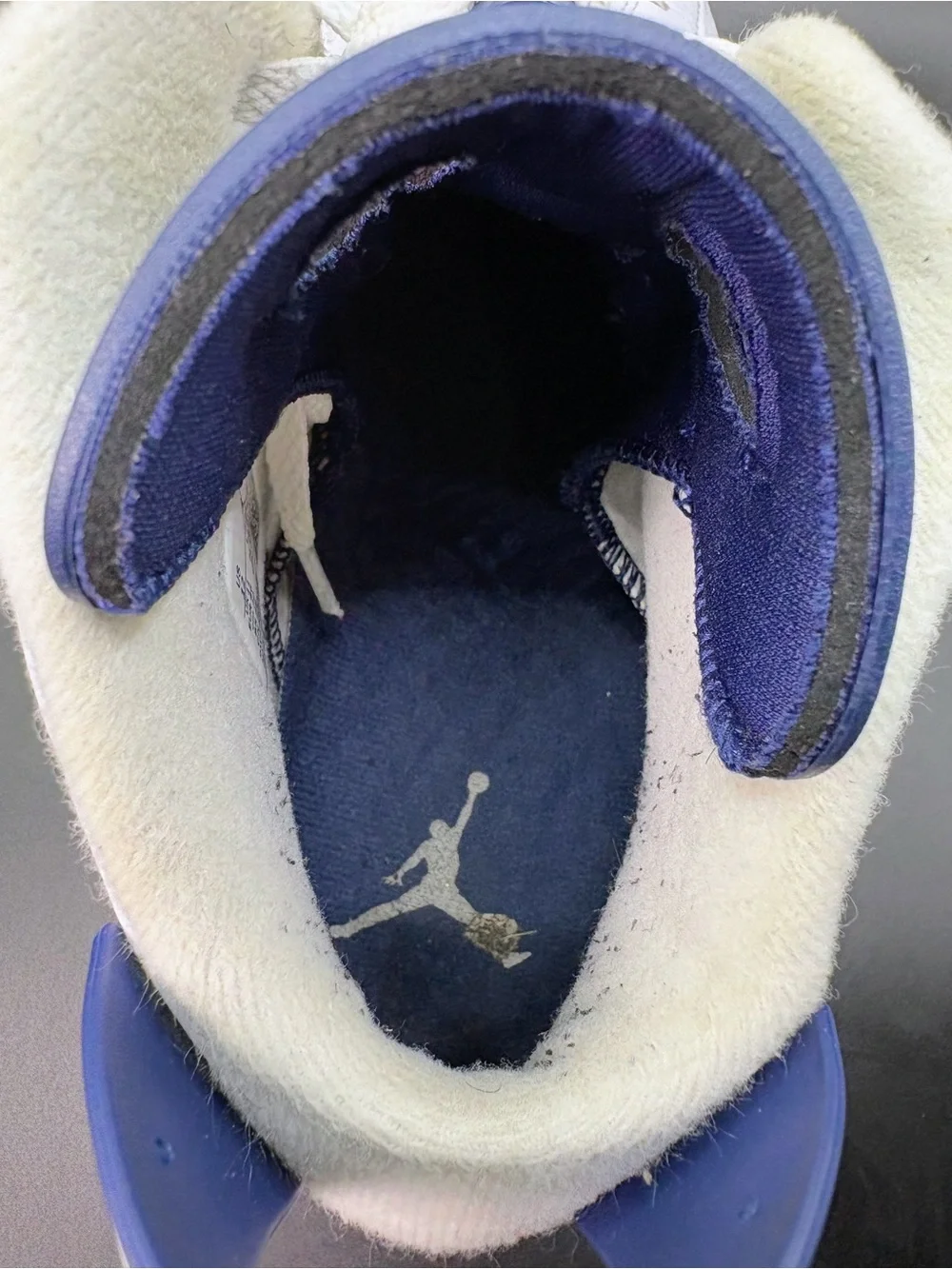 CLEAN 12M Jordan 6 Retro White Midnight Navy OG Box